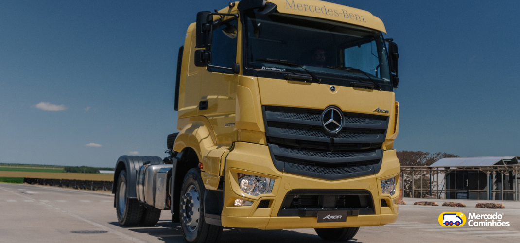 Novo Mercedes-Benz Axor estreia na Argentina com até 450 cv e foco no transporte pesado