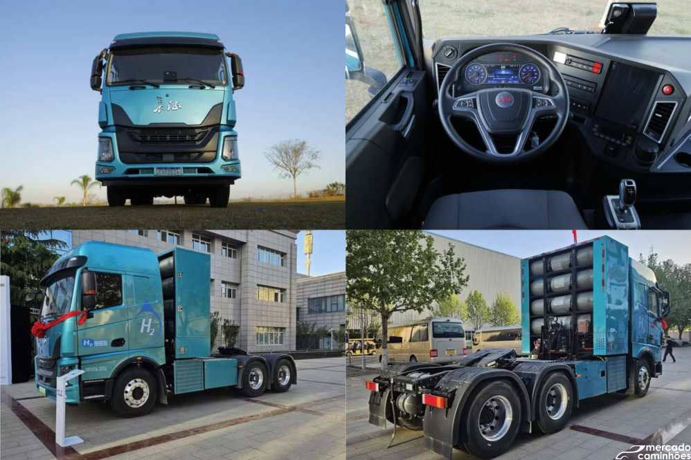 Caminhões a Hidrogênio chegam para testes no Brasil e prometem revolucionar o transporte pesado