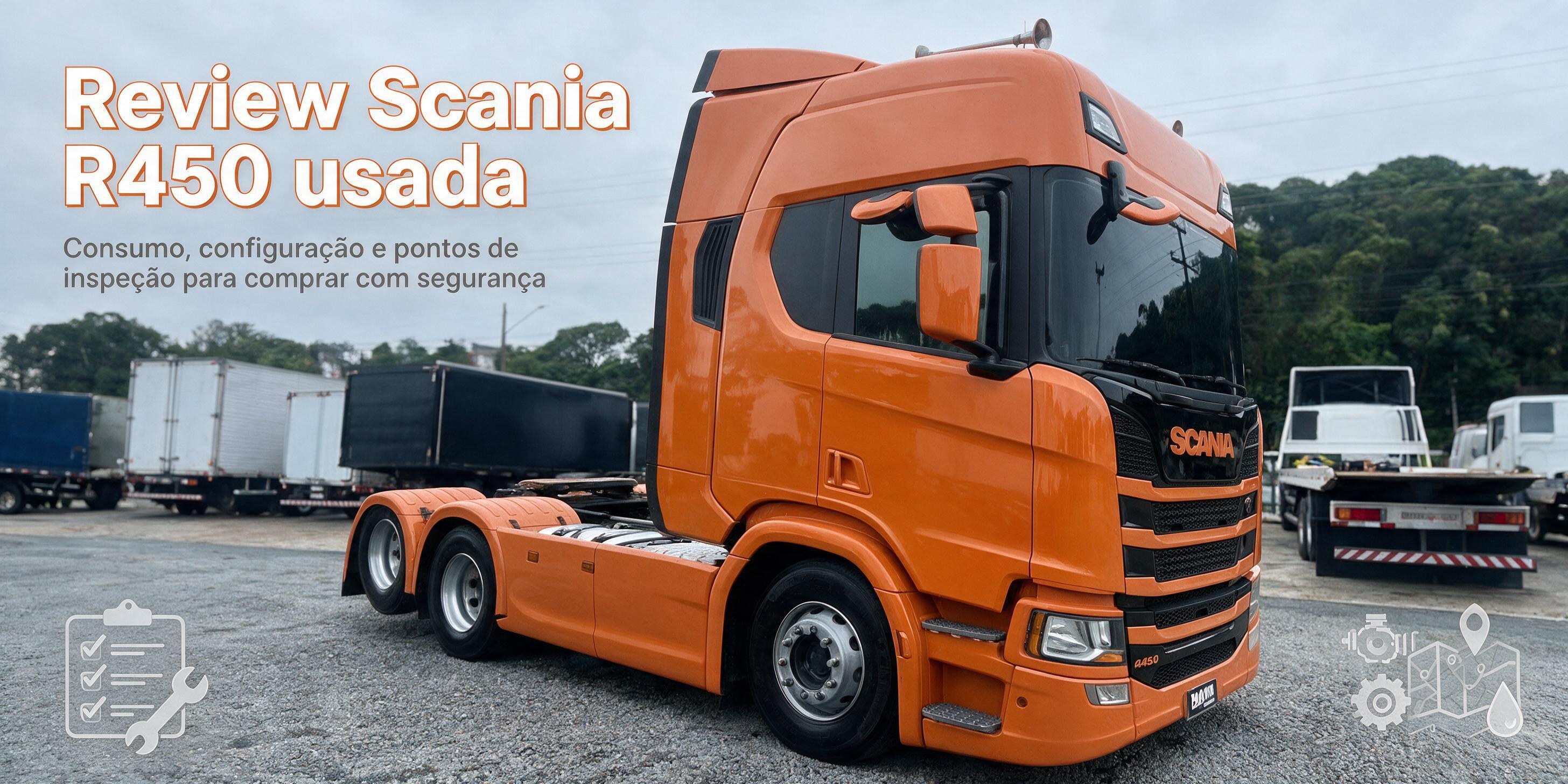 Review Scania R450 usada para comprar bem