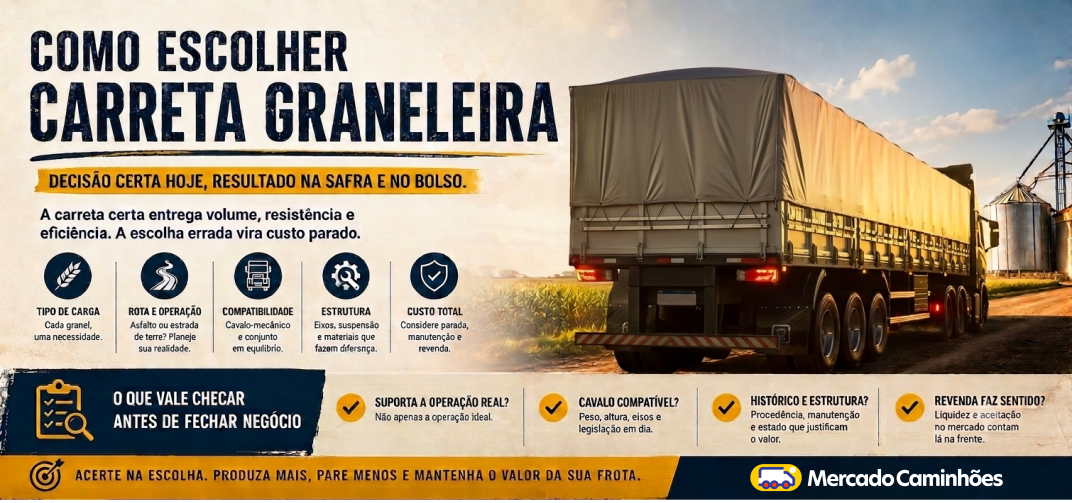 Como escolher carreta graneleira