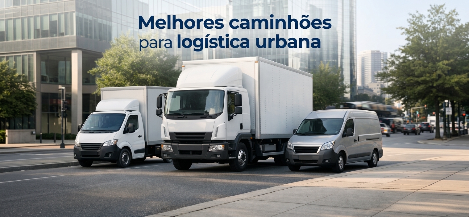 Melhores caminhões para logística urbana
